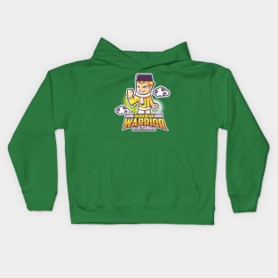 ramadhan warrior muslim Kids Hoodie